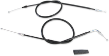 MOOSE OFFROAD Black Vinyl Throttle Cable - 33-1/4" - Kawasaki 45-1222
