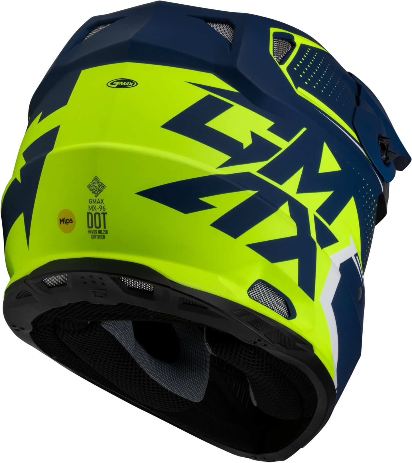 Mx 96 502 Helmet Matte Blue/Green  Xs