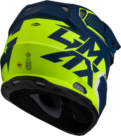 Mx 96 502 Helmet Matte Blue/Green  Xs