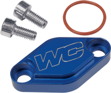 WORKS CONNECTION Block Off Plate - Blue 31-350