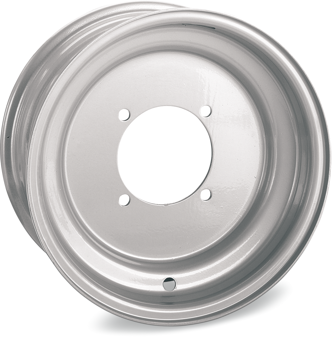 AMS Steel Wheel - Front - Chrome - 10x5 - 4/110 - 3+2 0513-697