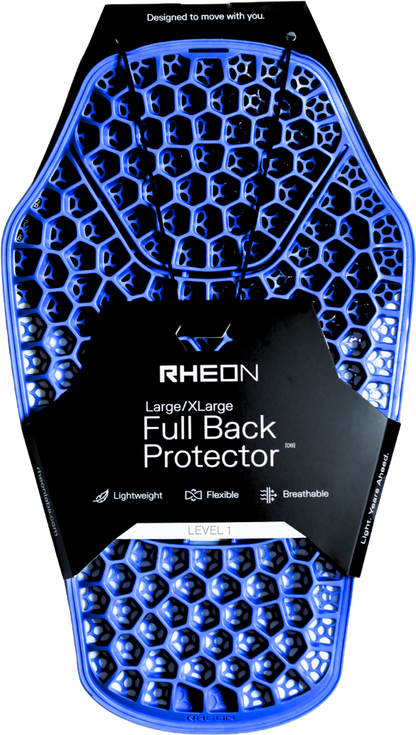 Level 1 Full Back Protector Lg/Xl