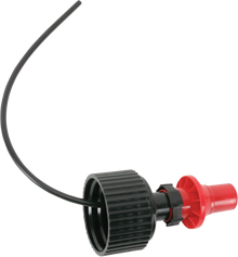 TUFF JUG Replacement Spill-Proof Spout - Tuff Jug Container - Black/Red RRS