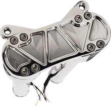 ACCUTRONIX Bandit Risers - Threaded - 10" - Gauge Mount - Chrome HR2210-MC
