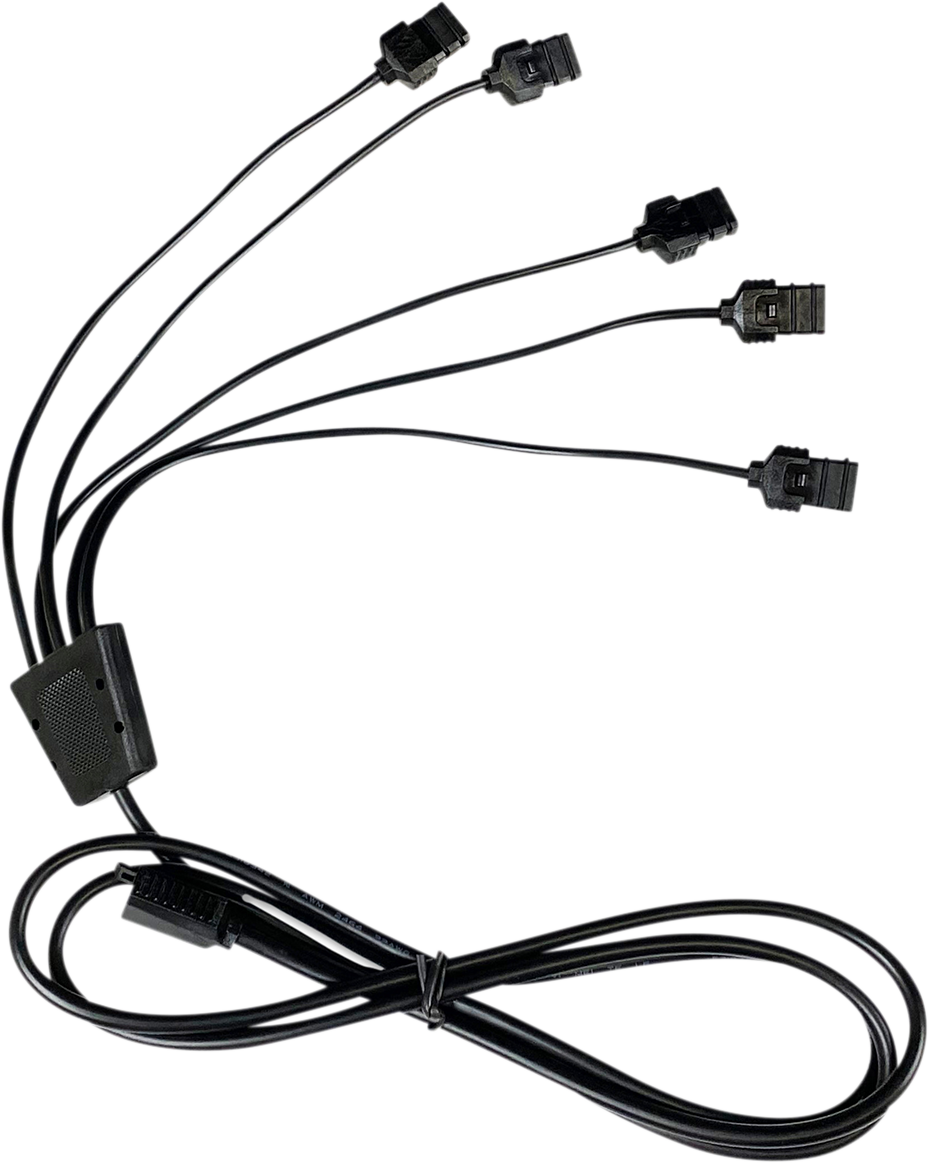 CUSTOM DYNAMICS ProGLOW™ Wire Extension - 30" - 5-Way Splitter PG-EXT-44
