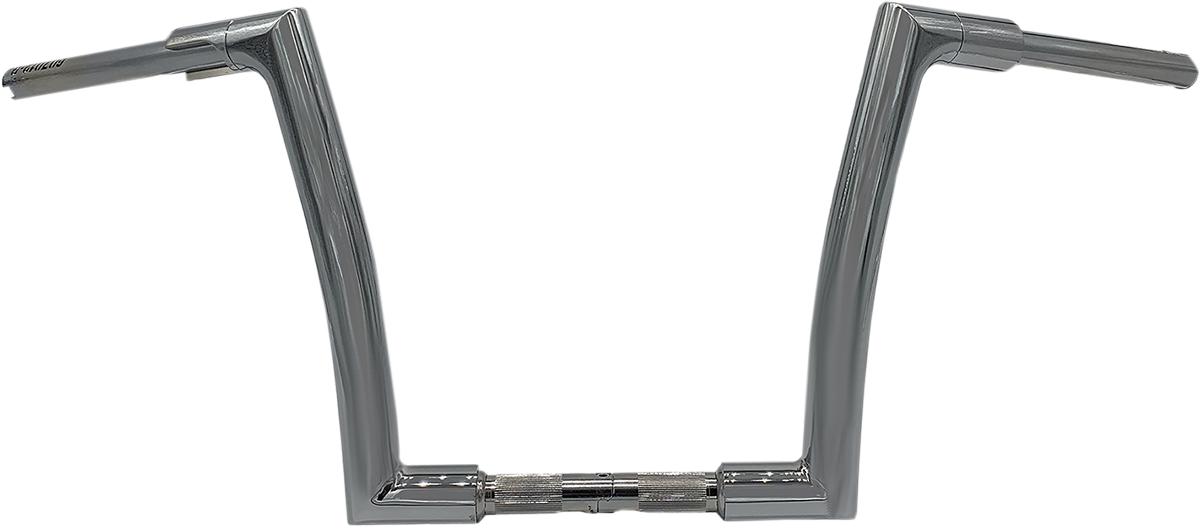 FAT BAGGERS INC. 1-1/2" EZ Install Flat Top Handlebar - 12" - Chrome 607012