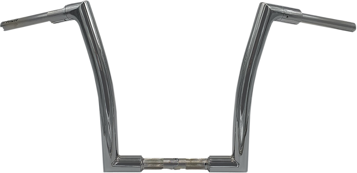 FAT BAGGERS INC. 1-1/2" EZ Install Flat Top Handlebar - 14" - Chrome 607014