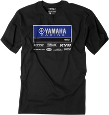 FACTORY EFFEX Yamaha 21 Racewear T-Shirt - Black - Medium 24-87222