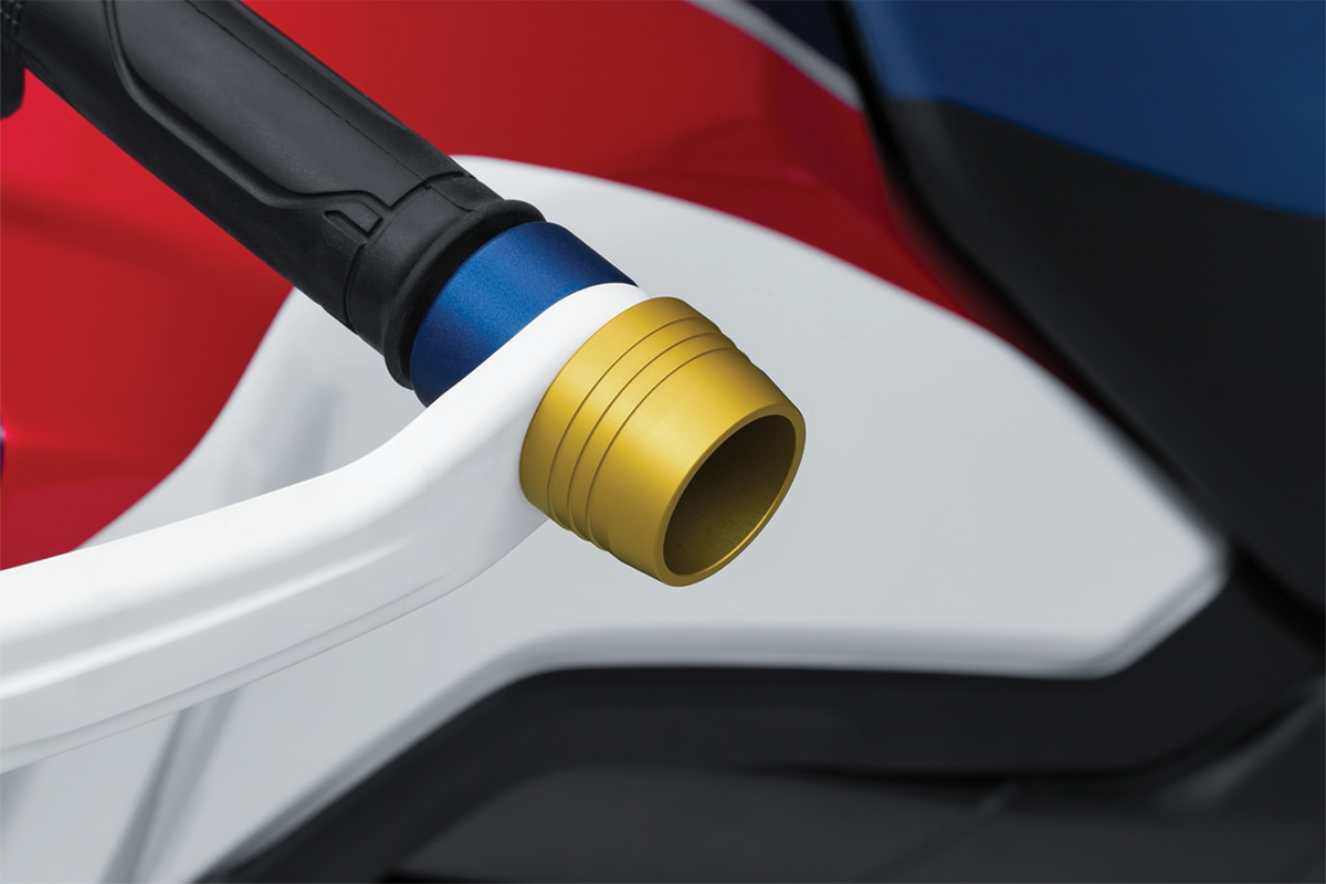 KURYAKYN Lodestar Handlebar Sliders - Africa Twin - Gold 3822