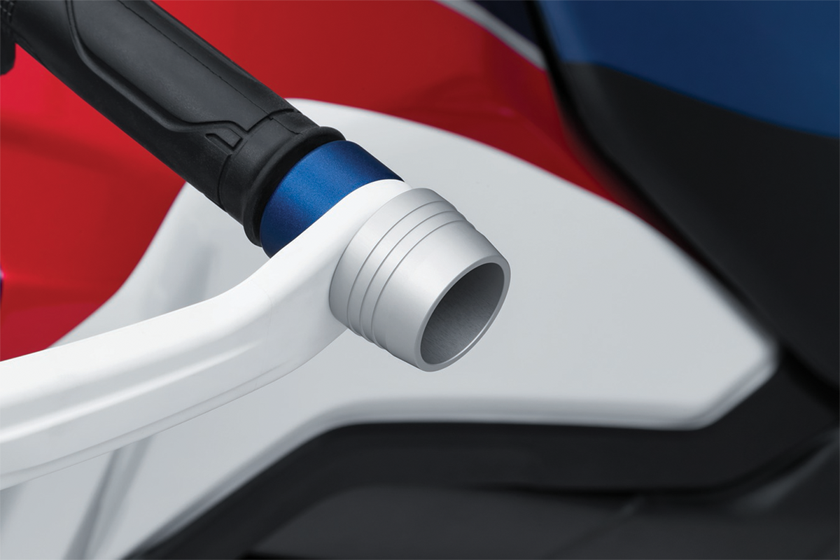 KURYAKYN Lodestar Handlebar Sliders - Africa Twin - Silver 3828