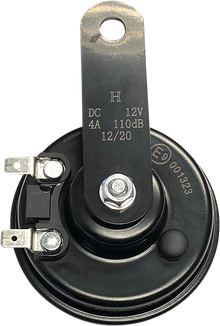 K&S TECHNOLOGIES Horn - Universal - Black 11-0400