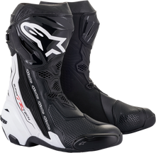 ALPINESTARS Supertech R Boots - Black/White - US 10.5 / EU 45 2220021-12-45