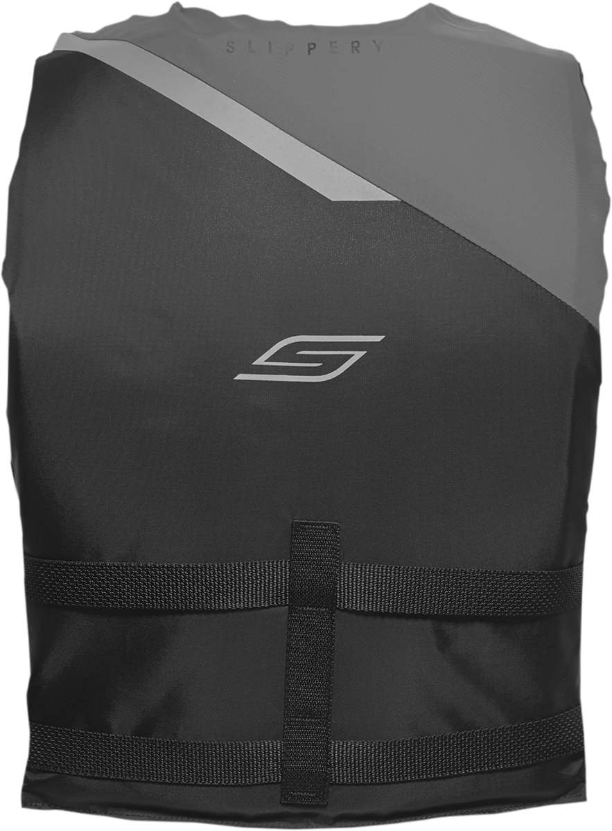 SLIPPERY Impulse Vest - Black/Charcoal - One Size 103014-70100421