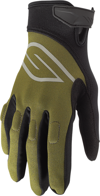 SLIPPERY Circuit Gloves - Olive/Black - 2XL 3260-0443