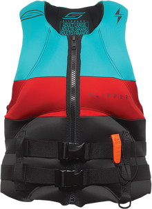 SLIPPERY Surge Neo Vest - Black/Aqua - 2XL 142414-50506021