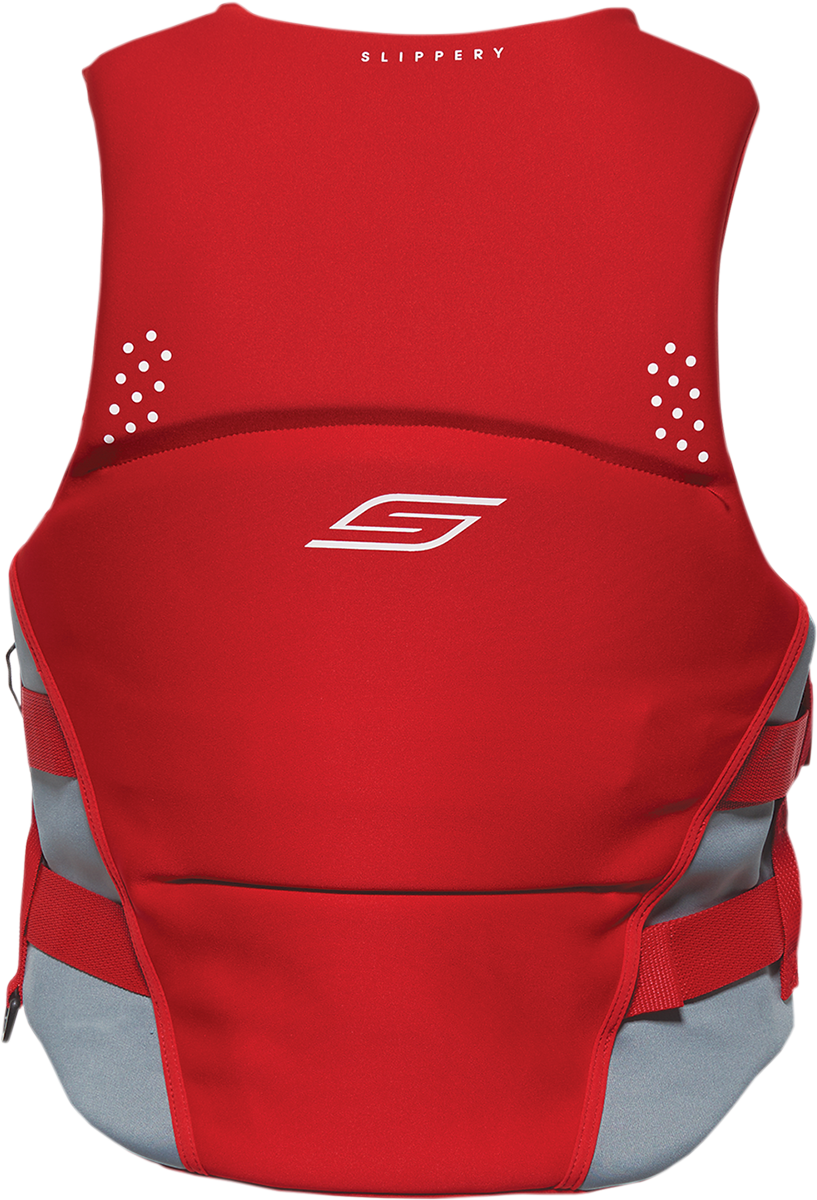 SLIPPERY Array Neo Vest - Red/Charcoal - Large 143014-10004021