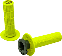 TORC1 Defy Lock-On Grips - 4-Stroke - Fluorescent Yellow 3750-0602