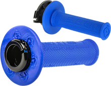 TORC1 Defy Lock-On Grips - Blue 4650-0302