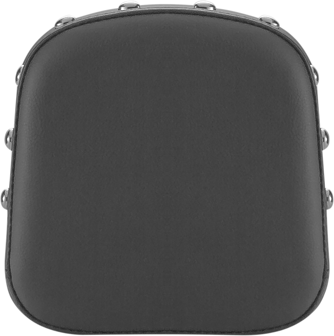 SADDLEMEN Sissy Bar Pad - Smooth - Black - Studded - FL '99-'23 040701