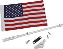 SHOW CHROME Folding Flag Pole - Chrome - GL 1800 52-965