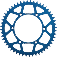 SUPERSPROX Rear Sprocket - Alloy - Blue - 52-Tooth RAL-245-52-BLU