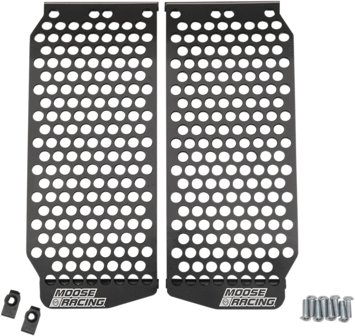 MOOSE OFFROAD Radiator Guards - Black - Yamaha 12-150