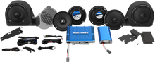 HOGTUNES Speaker/Dual Amp Kit - Ultra QC ULTRA 6-RM
