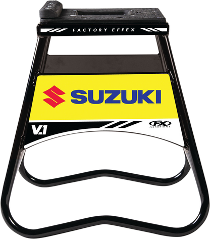 FACTORY EFFEX Bike Stand - V.1 - Suzuki - Black/Yellow 24-45400