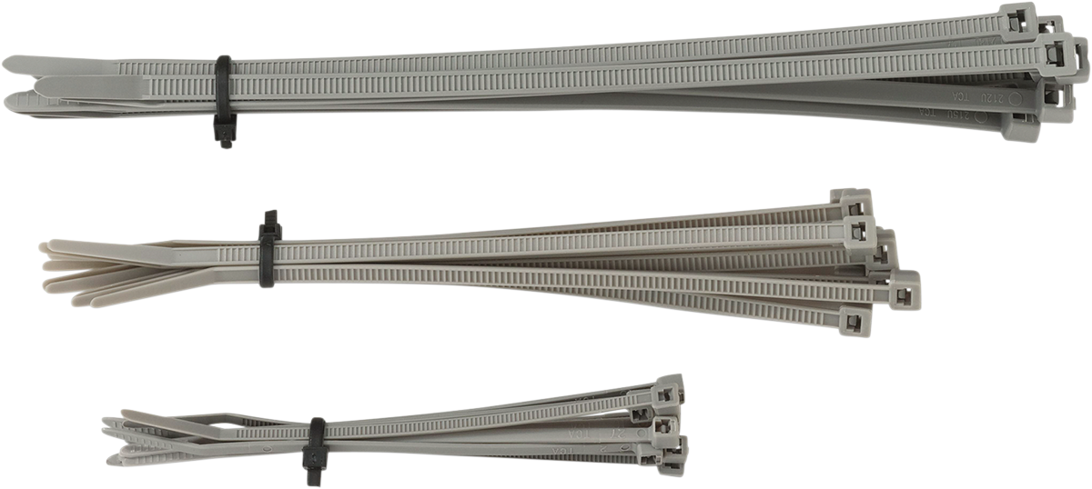 MOOSE OFFROAD Cable Ties - Grey - 30-Pack 303-4688