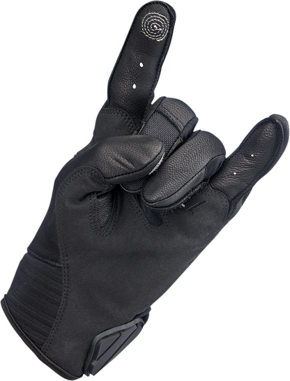 BILTWELL Bridgeport Gloves - Black Out - 2XL 1509-0101-306