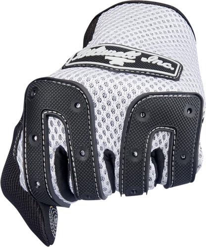BILTWELL Anza Gloves - White - Large 1507-0401-004
