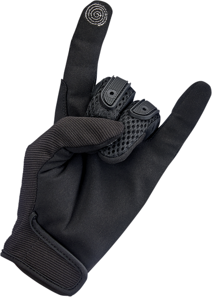 BILTWELL Anza Gloves - Black Out - Large 1507-0101-004