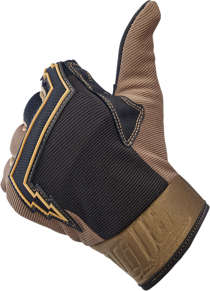 BILTWELL Baja Gloves - Chocolate - XL 1508-0201-305
