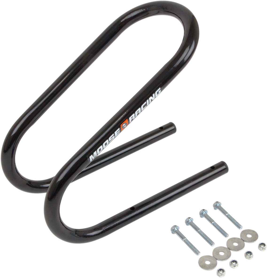 MOOSE OFFROAD Wheel Chock - Permanent - Standard - Black - 6.5" 3911-0053