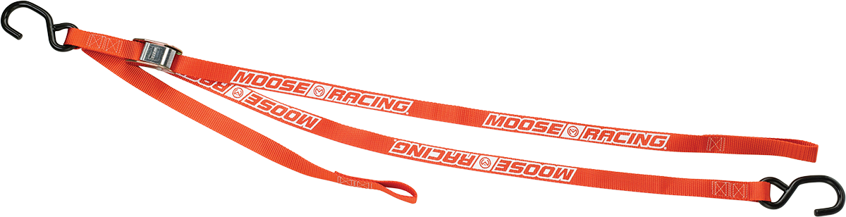 MOOSE OFFROAD Soft-Tie Tie-Downs - Orange 3920-0358