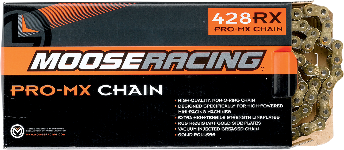 MOOSE OFFROAD 428 RXP - Pro-MX Drive Chain - 110 Links - Gold M575-00-110