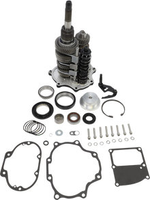 BAKER DRIVETRAIN Gear Set - 7-Speed/Transmission - Polished DD7-M802