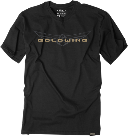 FACTORY EFFEX Goldwing Sketched T-Shirt- Black - 2XL 25-87818