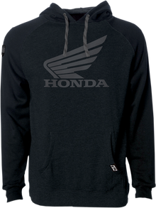 FACTORY EFFEX Honda Pullover Hoodie - Black - Large 25-88304