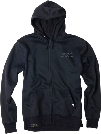 FACTORY EFFEX Goldwing Burst Zip Hoodie - Black - 2XL 25-88818