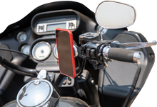 KLOCK WERKS iOmounts™ Device Mount - Handlebar Mount - Chrome KWD-01-0605-C