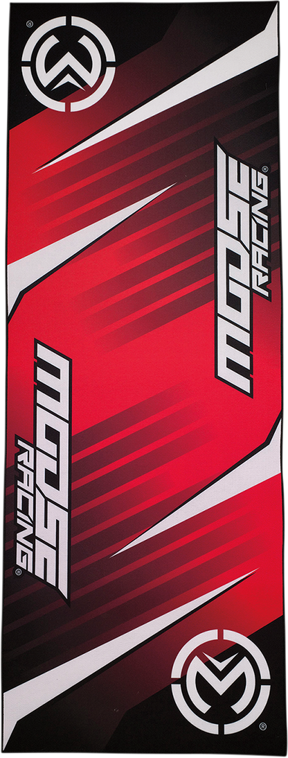 MOOSE OFFROAD Absorbent Pit Pad - Moose - Red HC RD M80210