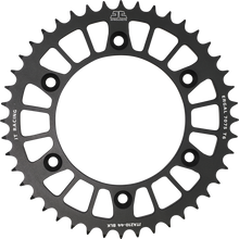 JT SPROCKETS Rear Sprocket - Honda - Black - 40 Tooth JTA210.40BLK