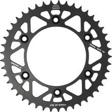 JT SPROCKETS Rear Sprocket - Honda - Black - 49 Tooth JTA210.49BLK
