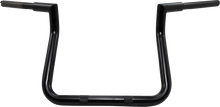 LA CHOPPERS 1-1/4" Twin Peak Challenger Handlebar - 10" - Black LA-7368-10B