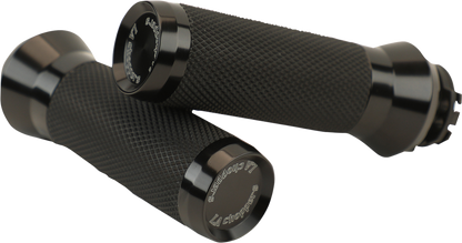 LA CHOPPERS Grips - Cable - Anodized LA-7492-01B