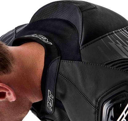 Tractech Evo D3o Jacket Blk/Whi Leather 2x