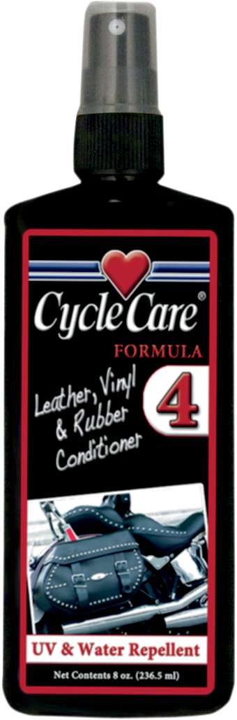 CYCLE CARE FORMULAS Formula 4 Leather Vinyl - 8 U.S. fl oz. 04008