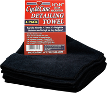 CYCLE CARE FORMULAS Micro Fiber Towel - 4 Pack 88016