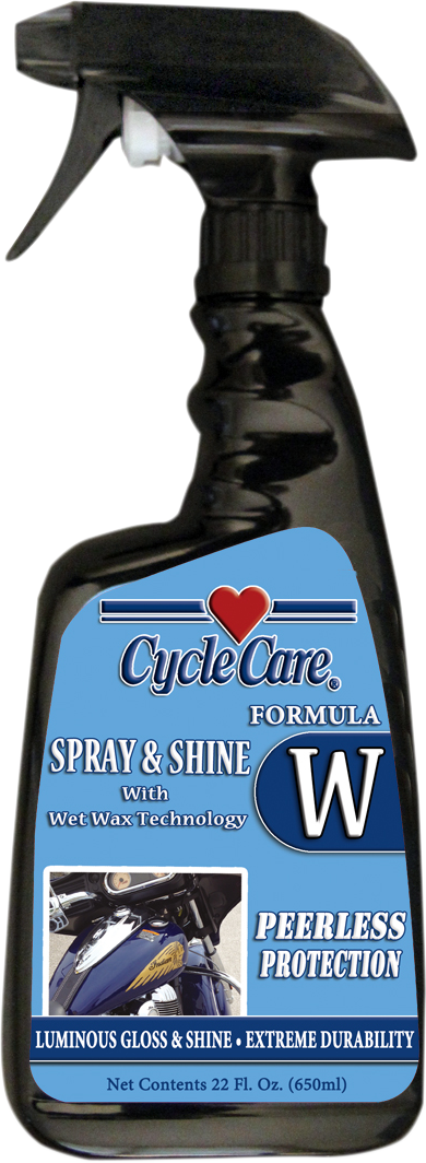 CYCLE CARE FORMULAS Formula W Wax Spray - 22 U.S. fl oz. 66022